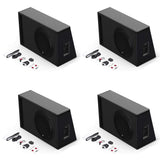 Rockford Fosgate P500-12P Punch 12" 500W Powered Ported Woofer System 4 Pack - 194756