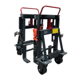 Pake Handling Tools Hydraulic Machinery and Equipment Mover with Adjustable Forks 5940 lb Capacity New - PAKFM04