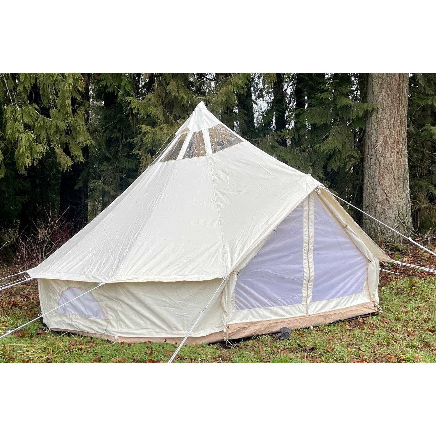 13' (4M) Stella™ Stargazing Canvas Tent - Backyard Provider
