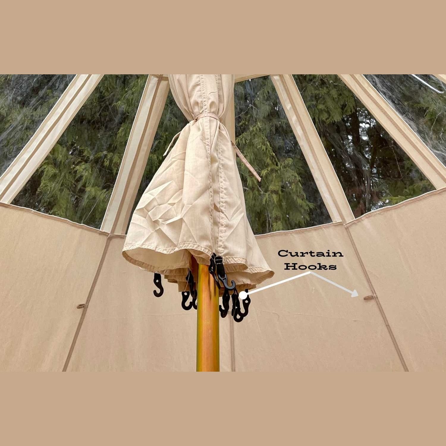 16' (5M) Stella™ Stargazer Bell Tent - Backyard Provider
