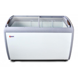 Chef AAA Commercial 50" Glass Door Frozen Food or Ice Cream Chest Freezer Display - FR-CN-1245