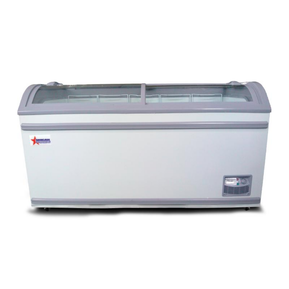 Chef AAA  Commercial 58" Glass Door Frozen Food or Ice Cream Chest Freezer Display - FR-CN-1473
