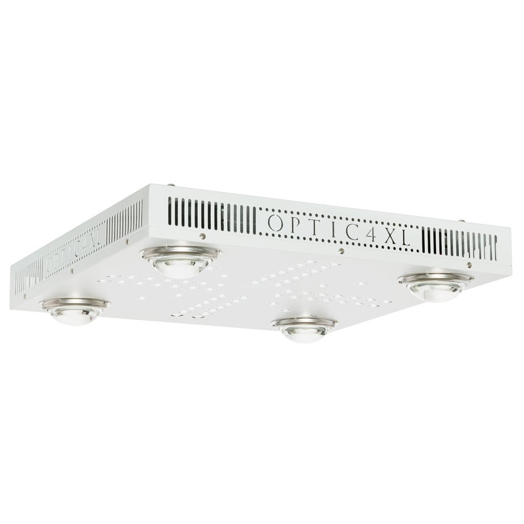 Optic LED Optic 4XL NextGen 500W Dimmable COB LED Grow Light UV/IR 3500k COBs 120 Degree Lenses