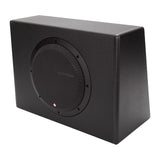 New Rockford Fosgate 10" 300 W Single Powered Subwoofer Sub Enclosure 4 Pack - 193972