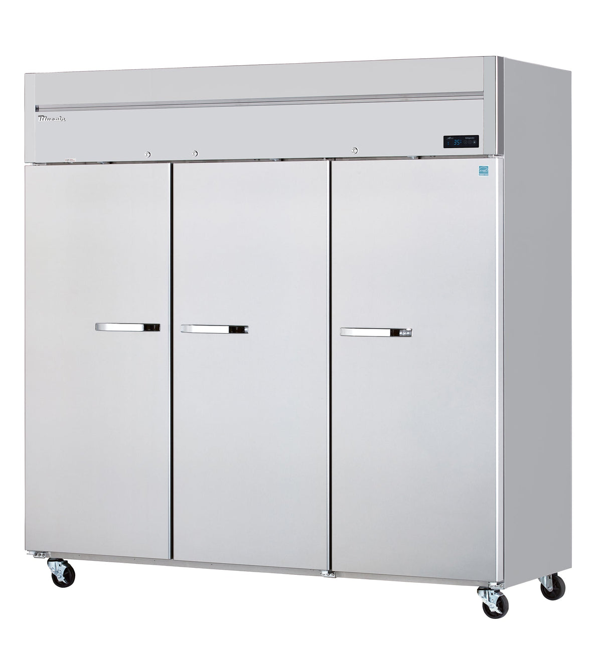 Blue Air| 81" Wide 3 Door Top Mount Reach-In Refrigerator -  BSR72T-HC