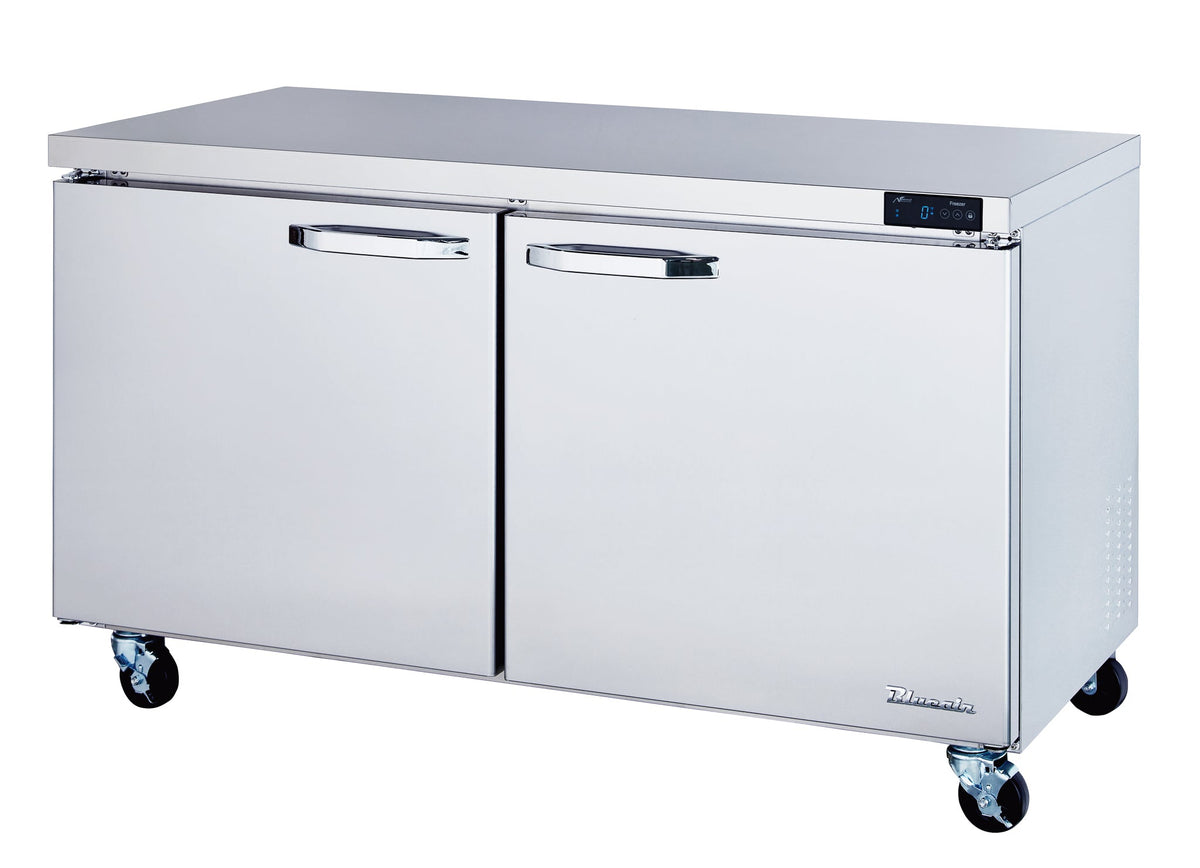 Blue Air  60" Wide 2 Door Undercounter Freezer - BLUF60-HC