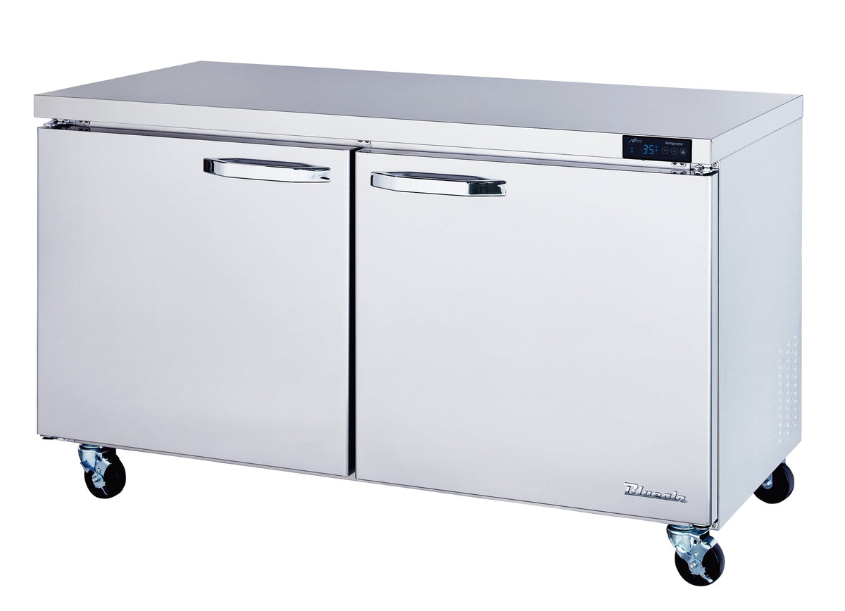 Blue Air |60" Wide 2 Door Undercounter Refrigerator - BLUR60-HC
