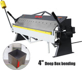 KAKA Industrial BP-1650 50" x 16 Gauge Box & Pan Brake Bench Model - 173030