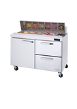 Blue Air  60" Wide 2 Drawer Sandwich Prep Table - BLPT60-D2R-HC