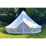 19' (6M) Zephyr™ Tent Cabin | Canvas Bell Tent - Backyard Provider