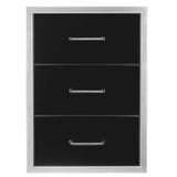 Wildfire 19x26 Triple Access Drawer - WF-TDW1926-BSS