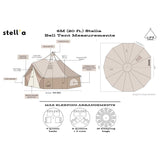 20' (6M) Stella™ Stargazing Tent - Backyard Provider