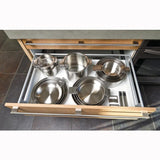 Cristel Strate Stainless-Steel 7 Piece Cookware Set - STQL7KSAS