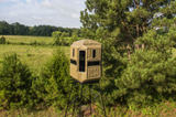 Advantage Hunting Elevated Hunting Blinds Dual Threat Combo With 10' Galvanized QP Kit Advantage Hunting Game Keeper - 5031066