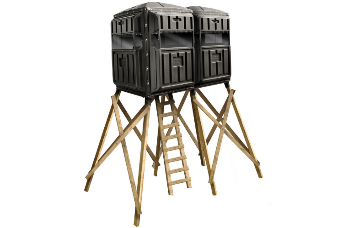 Advantage Hunting 4-Person Elevated Blind Whitetail With QP Kit Advantage Hunting - 503535
