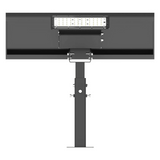 AVS Energy Solar LED Sign Light 10 Watt 1000 Lumens 5000K Billboard Light Monument Sign Lighting Solar Uplight  - AVS-UPL-10W