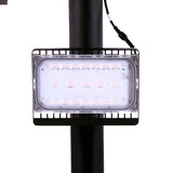AVS Energy Solar LED Flood Light 20 Watt 2800 Lumens 5000K  - AVS-BLK-20W