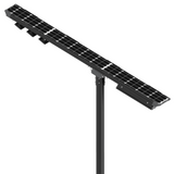AVS Energy Solar LED Street Light 100 Watt 18000 Lumens 5000K Parking Lot Light Solar All in One Street Light  - AVS-BF02-100W
