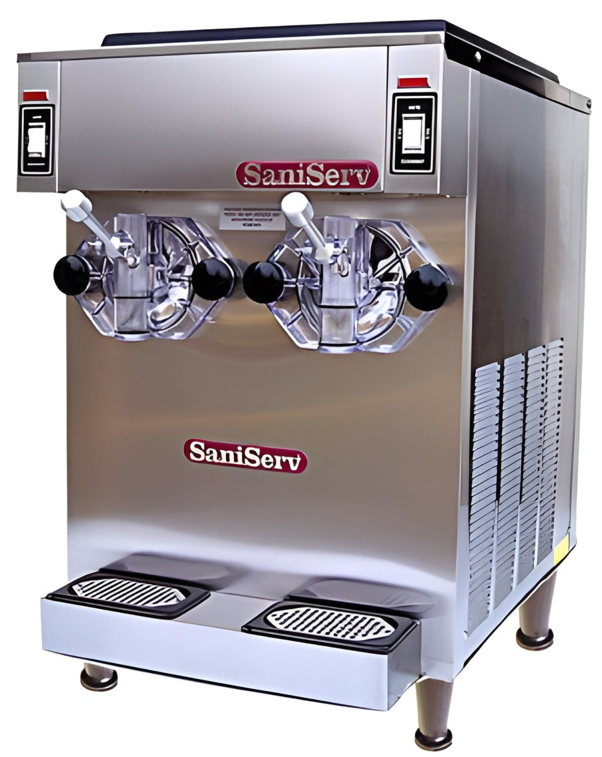 SaniServ 798 | 20" Wide 28 Qt. Air-Cooled Double Hopper Countertop Frozen Drink Machine - SAN-798