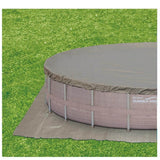 Summer Waves Elite Wicker Print 16'x4' Above Ground Pool + Pump + 12 Cartridges - 80806