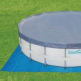 Summer Waves Elite 18' Metal Frame Above Ground Pool Set + Pump + 6 Cartridges - 80814