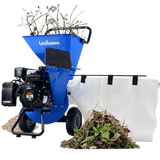 Landworks GUO009 7HP 3 in 1 Multi-Function 3" Inch Max Capacity Wood Chipper Shredder Mulcher New