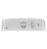 GE APPLIANCES GTD38EASWWS GE(R) 7.2 cu. ft. Capacity Electric Dryer with Up To 120 ft. Venting​ and Reversible Door​
