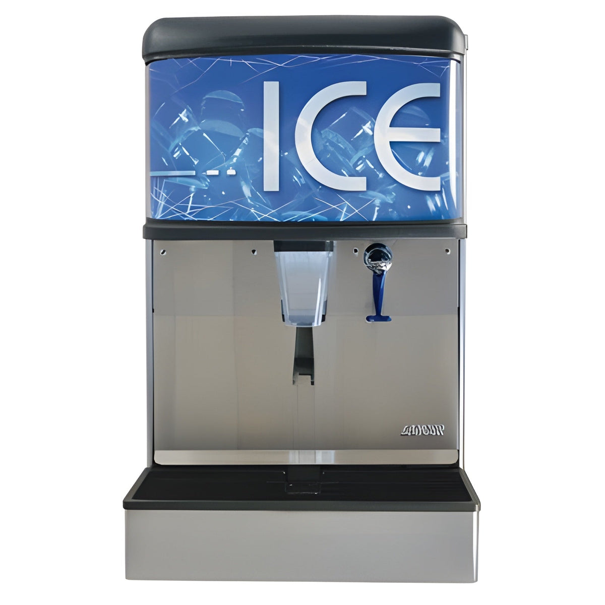 Lancer 85-4420H | 22" Wide 180 lbs Capacity Countertop Ice Cube Dispenser - 85-4420H