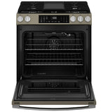 GE APPLIANCES GGS600AVES GE(R) 30" Slide-In Front-Control Convection Gas Range with No Preheat Air Fry and EasyWash(TM) Oven Tray - GGS600AVES-KT