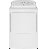GE APPLIANCES GTD38EASWWS GE(R) 7.2 cu. ft. Capacity Electric Dryer with Up To 120 ft. Venting​ and Reversible Door​