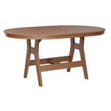 Berlin Gardens Harbor 44" x 64" Oblong Table - Dining Height- HOT4464DBK
