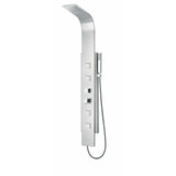 ALFI Modern Stainless Steel Shower Panel with 4 Body Sprays ABSP10