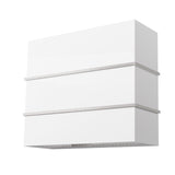 Akicon Wall Mount Range Hood 36", Stainless Steel Square Kitchen Vent Hood & 3 Speed Fan with 600 CFM, Energy Saving LED Light, Middle Stacks - AK-HS36HC-SWN-48