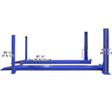 Atlas Platinum PVL14OF-EXT 4 Post Lift + RJ7000 ALI Combo - ATEAP-PVL14OF-EXT-COMBO-FPD