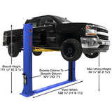 Atlas Platinum PVL9BP  9,000 lb Baseplate 2 Post Lift - ATEAP-PVL9BP-FPD