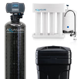 Aquasure Harmony Series | 48,000 Grains Whole House Water Softener & 75 GPD Reverse Osmosis System Bundle - AS-PR75HS48D