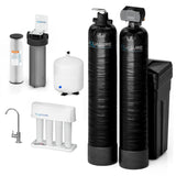 Aquasure Signature Elite | 1,000,000 Gallons Whole House Water Filter Treatment Bundle with 48,000 Grains Softener, 75 GPD Reverse Osmosis System - AS-SE1000A