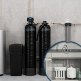 Aquasure Signature Elite | 1,500,000 Gallons Whole House Water Filter Treatment Bundle with 72,000 Grains Softener, 75 GPD Reverse Osmosis System - AS-SE2000A