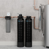 Aquasure Serene Lite Series | 800K Gallons Whole House Salt-Free Conditioning/Softening Descaler Bundle with Water Treatment System, Pleated Sediment Pre-Filter and 8 GPM UV De-Activator - AS-SF800CKU