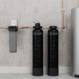 Aquasure Serene Lite Series | 800K Gallons Whole House Salt-Free Conditioning/Softening Descaler Bundle with Water Treatment System and Pleated Sediment Pre-Filter - AS-SF800CK