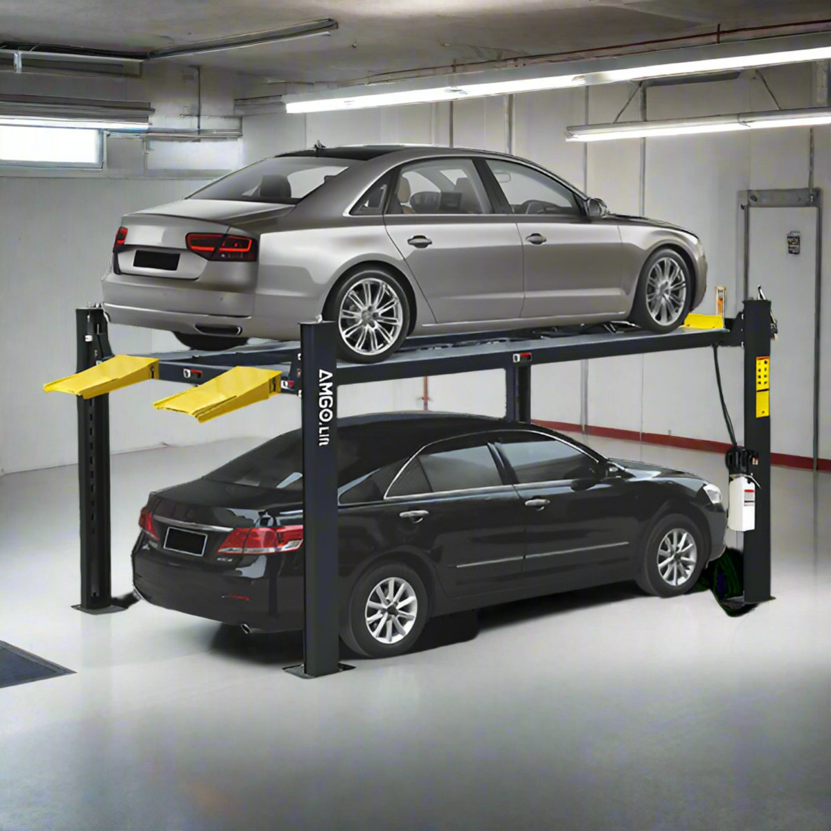 AMGO 407-P 7,000 lbs 4 Post Parking Lift - 407-P