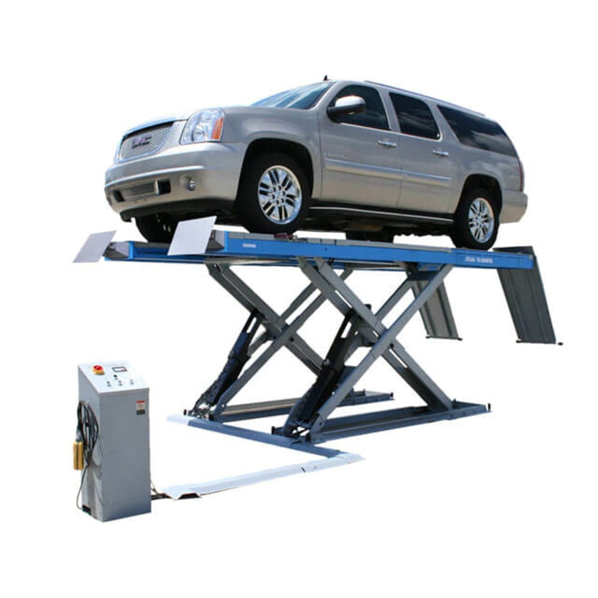 Atlas 12ASL 12,000 lb Scissor Alignment Lift - ATEATTD-12ASL-N-FPD