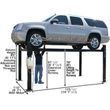 Atlas Garage PRO8000 8,000 lb 4-Post Lift - ATEXH-PRO8000-FPD