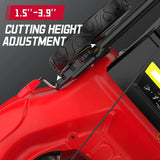 Powersmart 3-In-1 Lawn Mower 21" Self-Propelled 140cc Gas Engine Red New - B8721S2