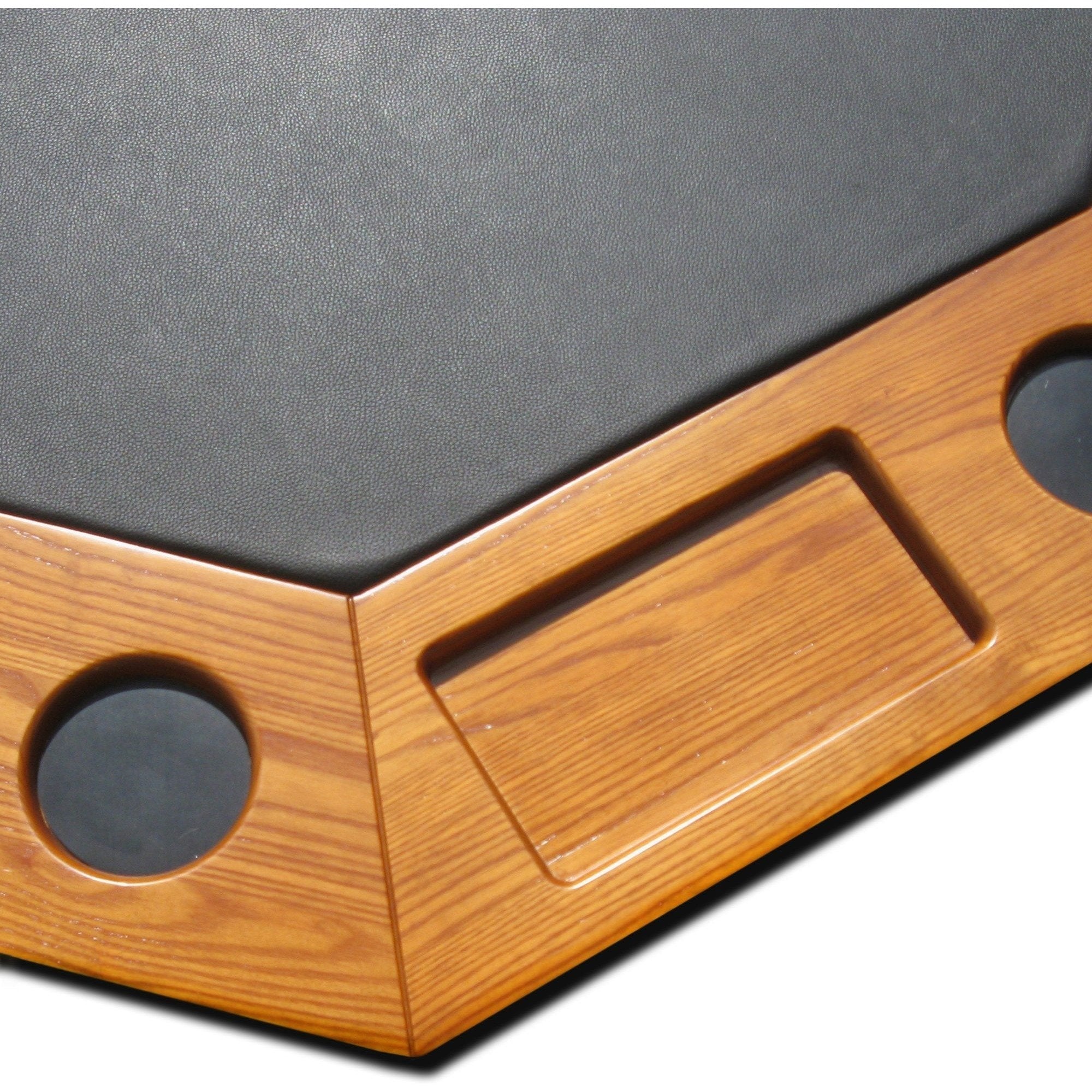 Hathaway Kingston Oak Octagon 3 in 1 Poker Table - Bg2351t
