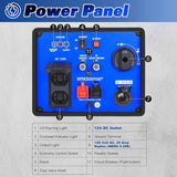 BILT HARD Generator 2500 Watt, Quiet Inverter Portable Generator 80cc 4 Stroke Engine, 120V AC Duplex Receptacle and 12V DC Output, Outdoor Generators for Home Backup Use and RV Ready - TGA-0251