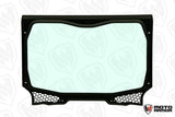 Moto Armor Polaris RZR Pro XP / Turbo R / Pro R Full Glass Windshield for VOODOO Riders Cage - MA-VOODOOPRO-WS-GLS-BLK-Y