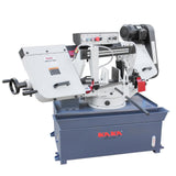Kaka Industrial BS-1018R 10" Horizontal Metal Cutting Band Saw, 45°–90° Swivel, High Precision Vice, 220V 1PH - 188116
