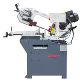 KAKA Industrial BS-108G Horizontal Metal Cutting Bandsaw, 10" x 7.9" Round & Rectangular Cutting, 60° Miter Angle, 1.5HP 115V Motor - 188017V115