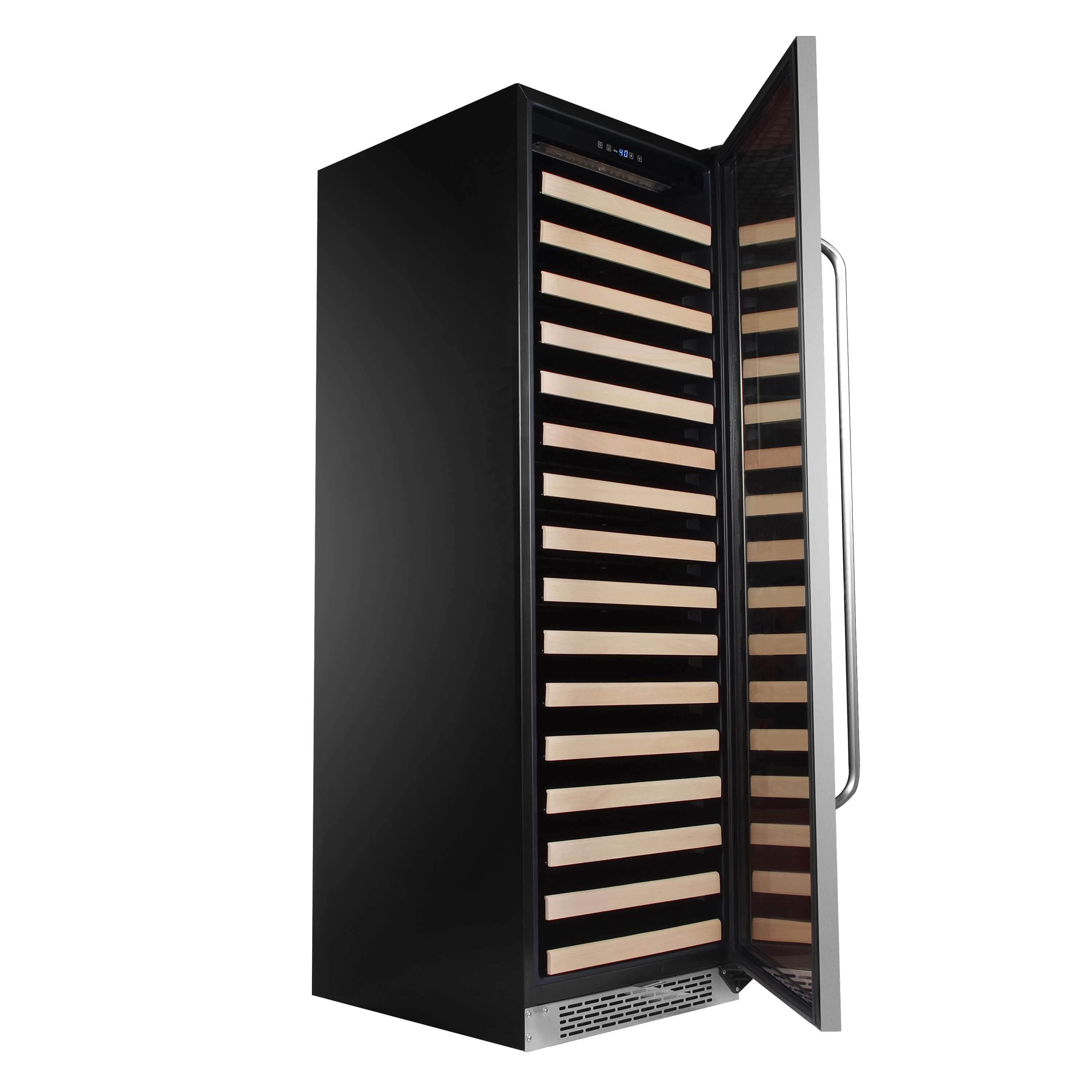 Whynter 166 Bottle Stainless Steel Compressor Wine Cooler BWR-1662SD